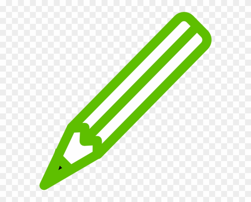 Green Pencil - Green Pencil Png #721388
