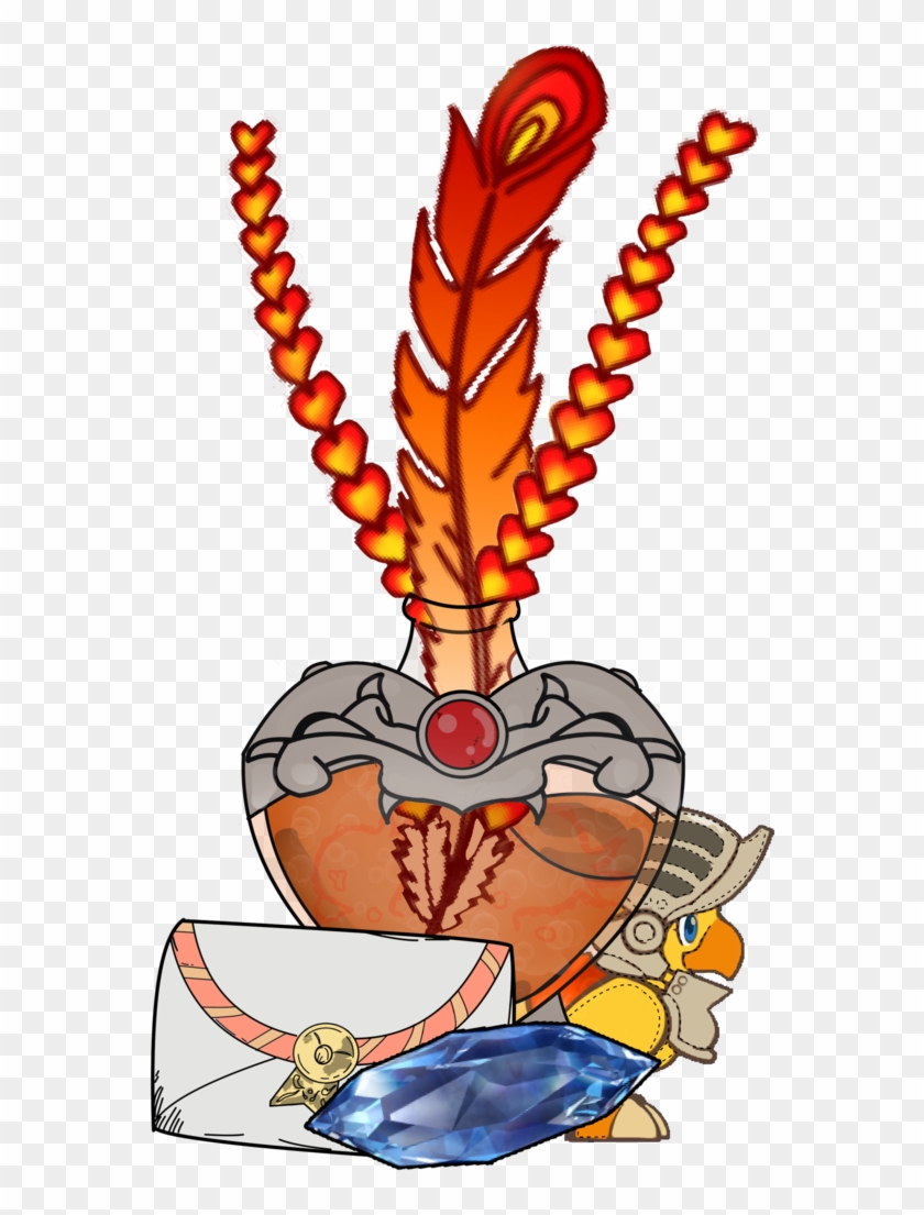 Final Fantasy Tattoo Design By Katsarayuki - Cartoon #721419