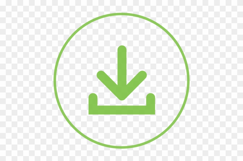 Download Icon Png Green #721485