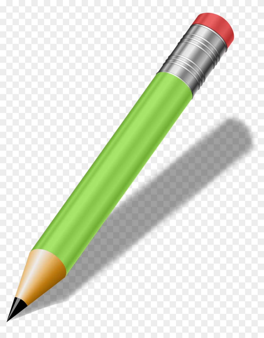 Short Realistic Pencil - Clip Art Of Pen #721505