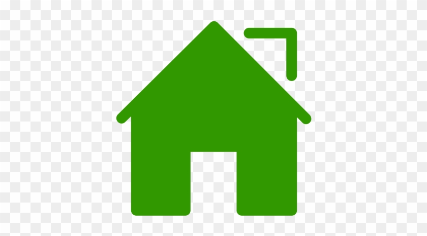 Home Green, Green, Home Icon - House #721533