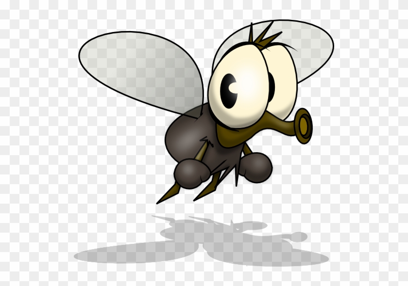 Cartoon Clipart Mosquito - Cute Mosquito Clipart #721601
