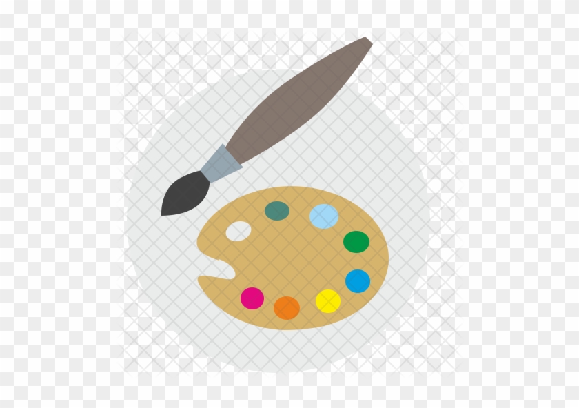 Color Palette Icon - Illustration #721631