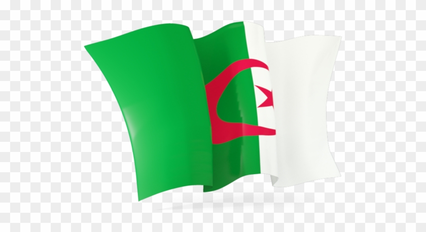 Illustration Of Flag Of Algeria - Flag Of Algeria Png #721693