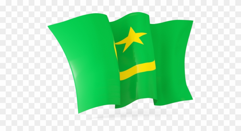 Illustration Of Flag Of Mauritania - Saudi Arabia Moving Flag #721694
