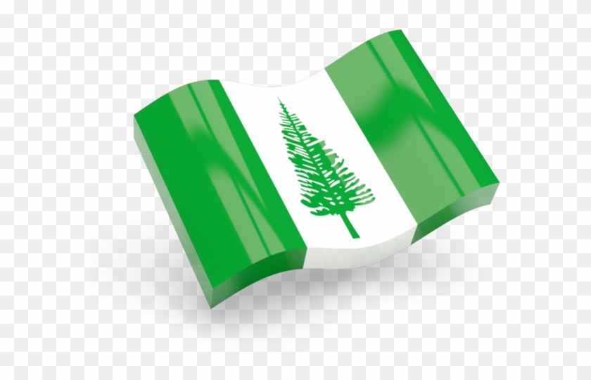Illustration Of Flag Of Norfolk Island - New Zealand Flag Png #721736