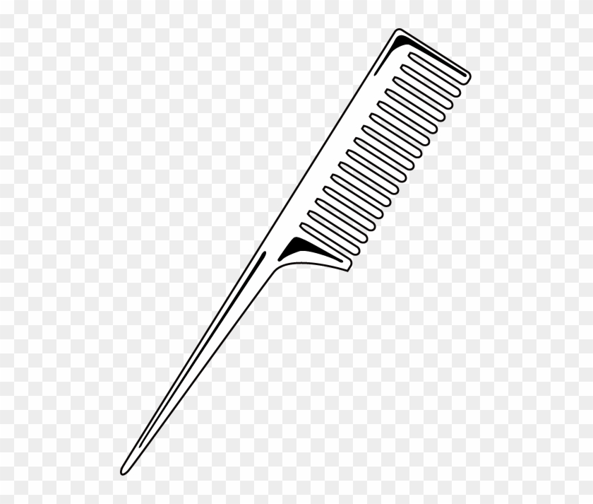 Comb Hairbrush Drawing Clip Art - Drawing Of A Comb - Free Transparent PNG  Clipart Images Download
