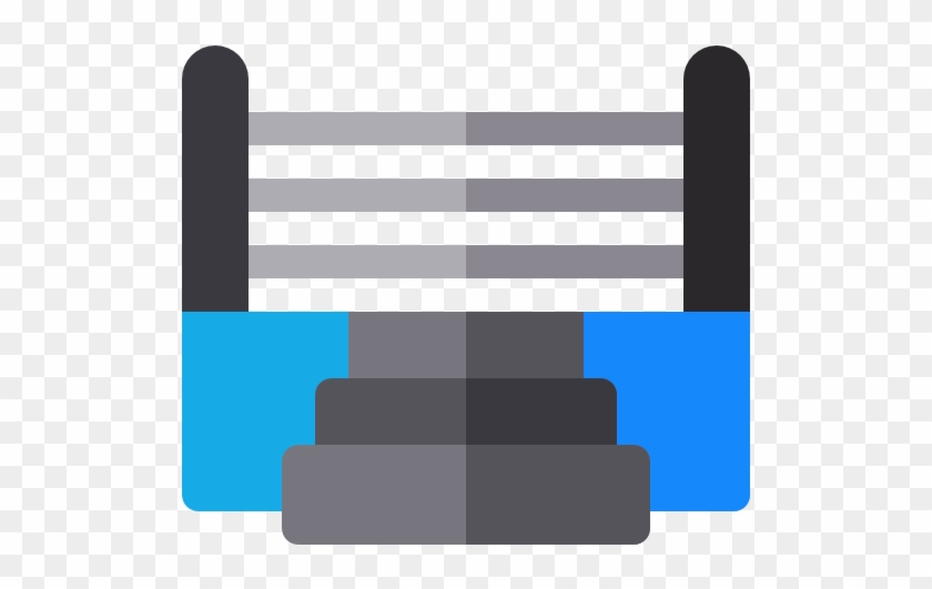 Boxing Ring Free Icon - Electric Blue #721855