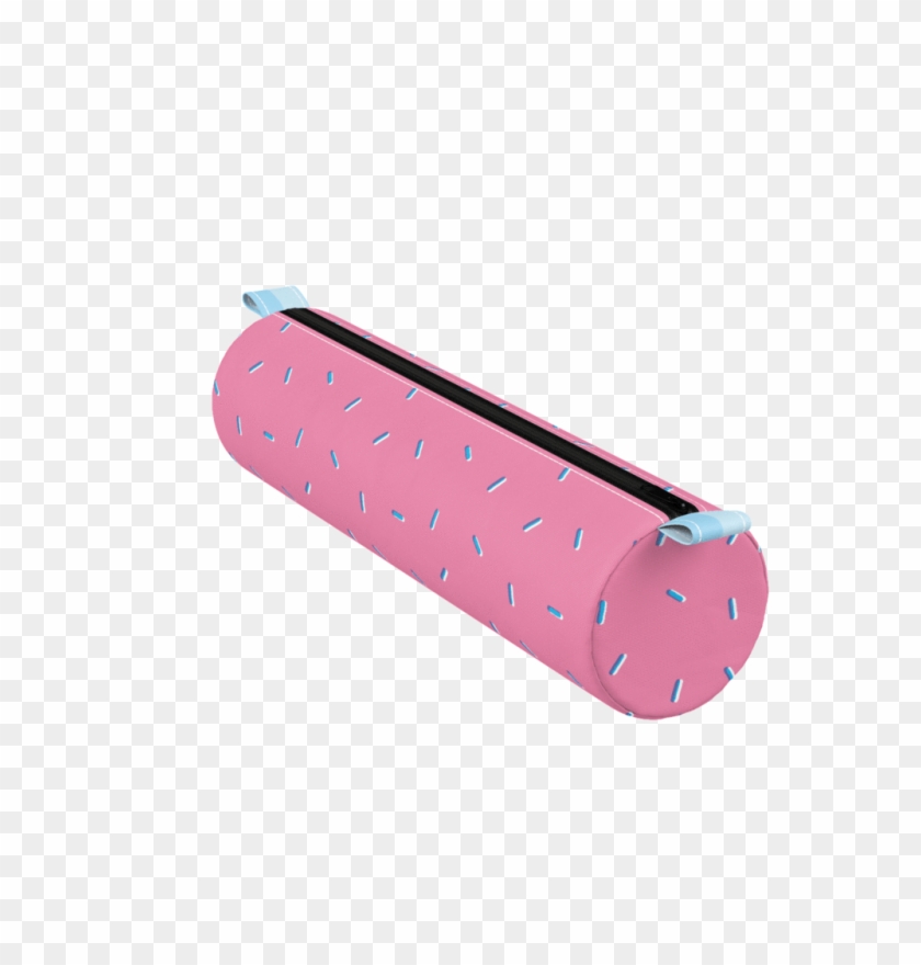 Pink Donut Pencil Case - Skateboarding #721881