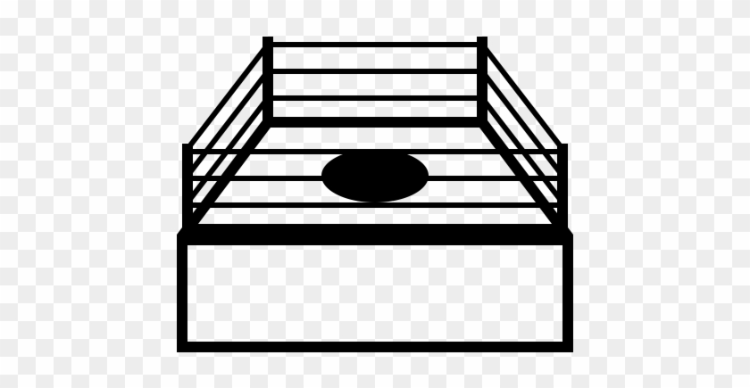 Boxing Ring Rubber Stamp - Drawing #721911