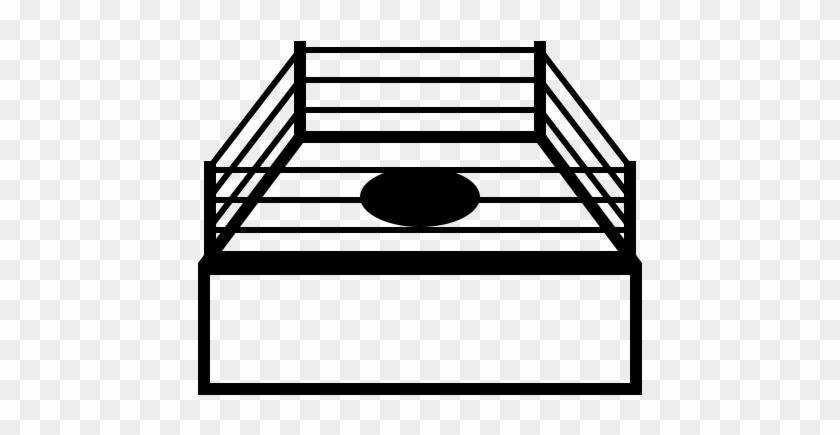 Boxing Ring Rubber Stamp - Drawing #721911