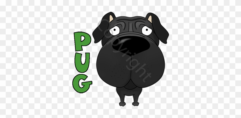 Big Nose Pug Baseball Cap - Pug #721960