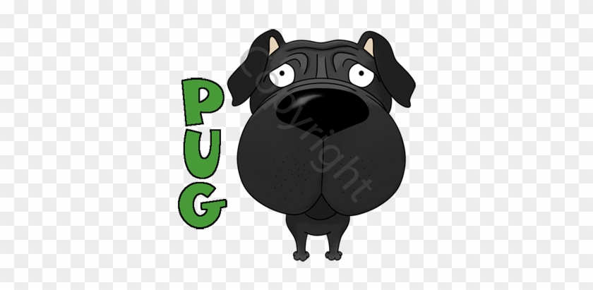 Big Nose Pug Baseball Cap - Pug #721960