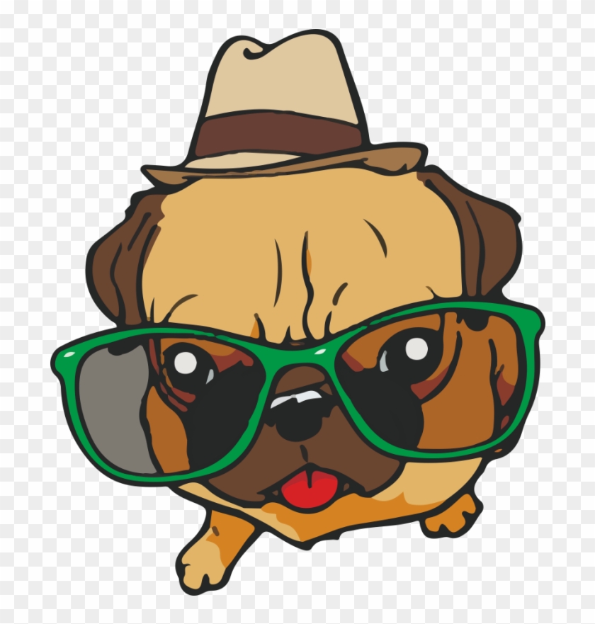 Pug Puppy Dog Breed T-shirt Clip Art - Pug Puppy Dog Breed T-shirt Clip Art #722054
