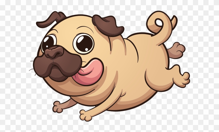 Pug Emoji & Stickers Messages Sticker-9 - Cartoon Pug #722058