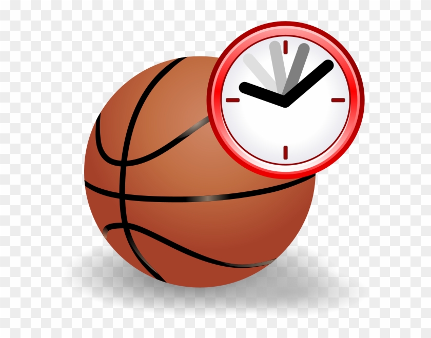 Basketball Current Events Clipart - Basketball Alarm Clock Uk #722205
