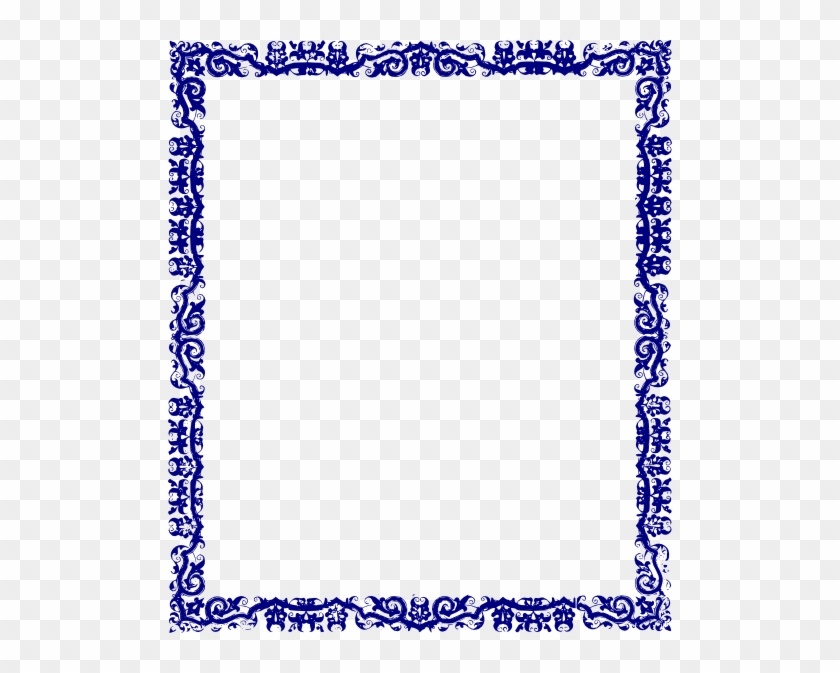 Blue Border Design Clip Art At Clipart Library - Border Line Design #722208