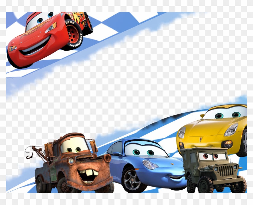 La Selección De Invitaciones De Cars Para Imprimir - Cars - Free PNG Images Download