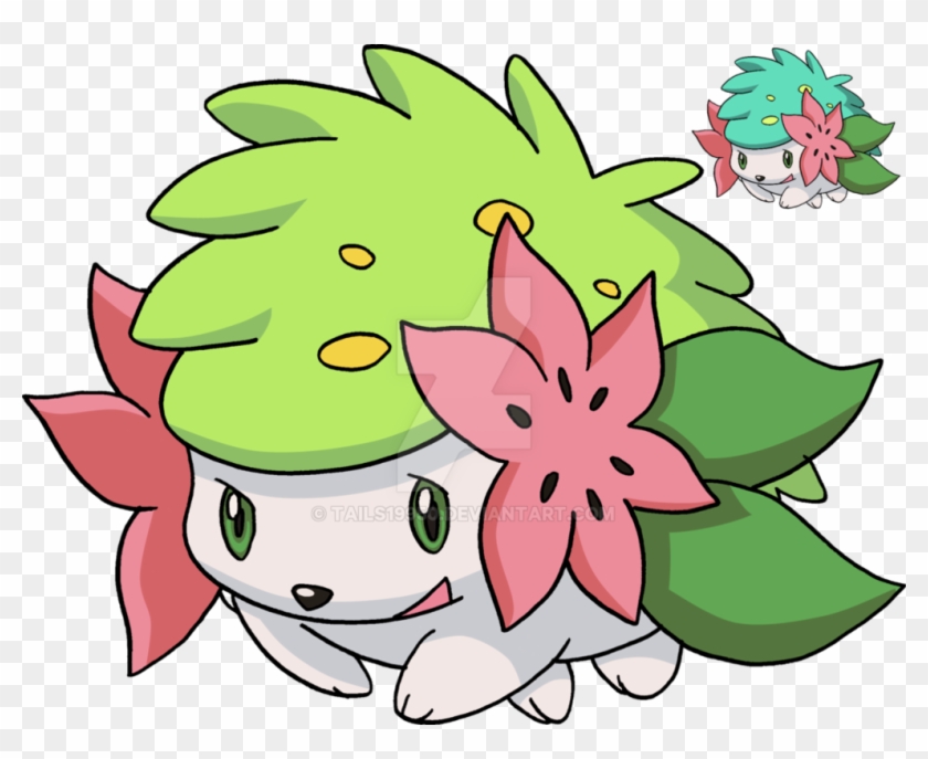 Shaymin Land Form - Shaymin Land Form Art #722345