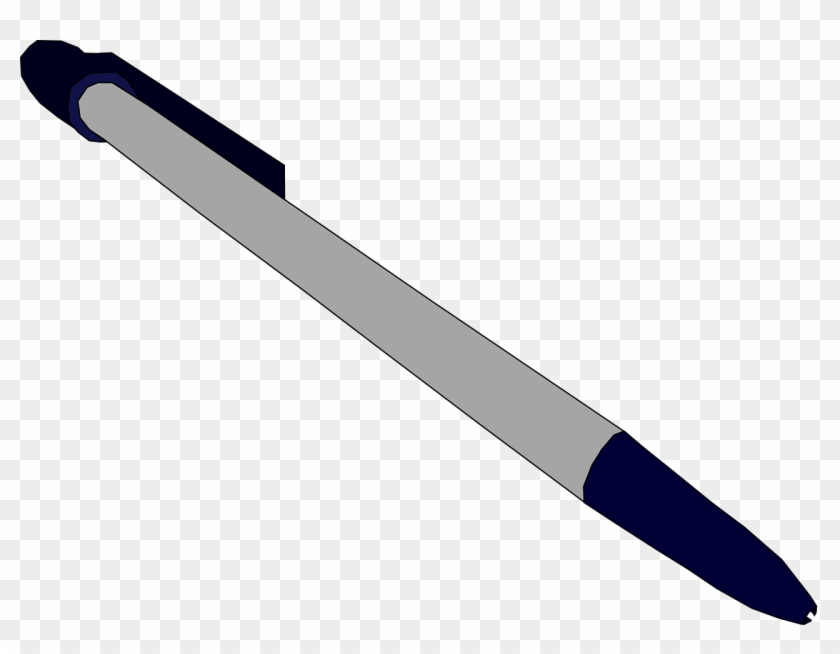 Pen Gray Tool Writing Office Png Image - Pen Clip Art #722450