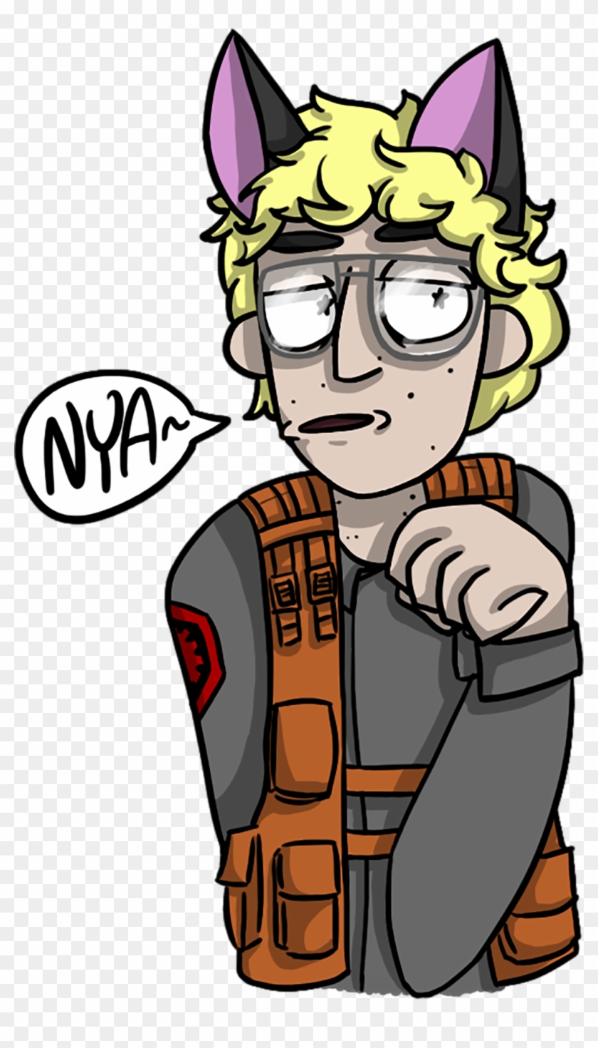 Spittingoutthademonz Matt The Neko Radar Technician - Cartoon #722475