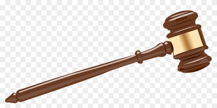 Court Hammer Png - Transparent Gavel #722528