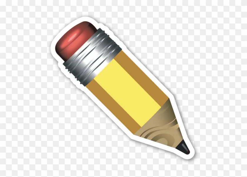 Pencil - Emojistickers - Com - Back To School Emoji Png #722669