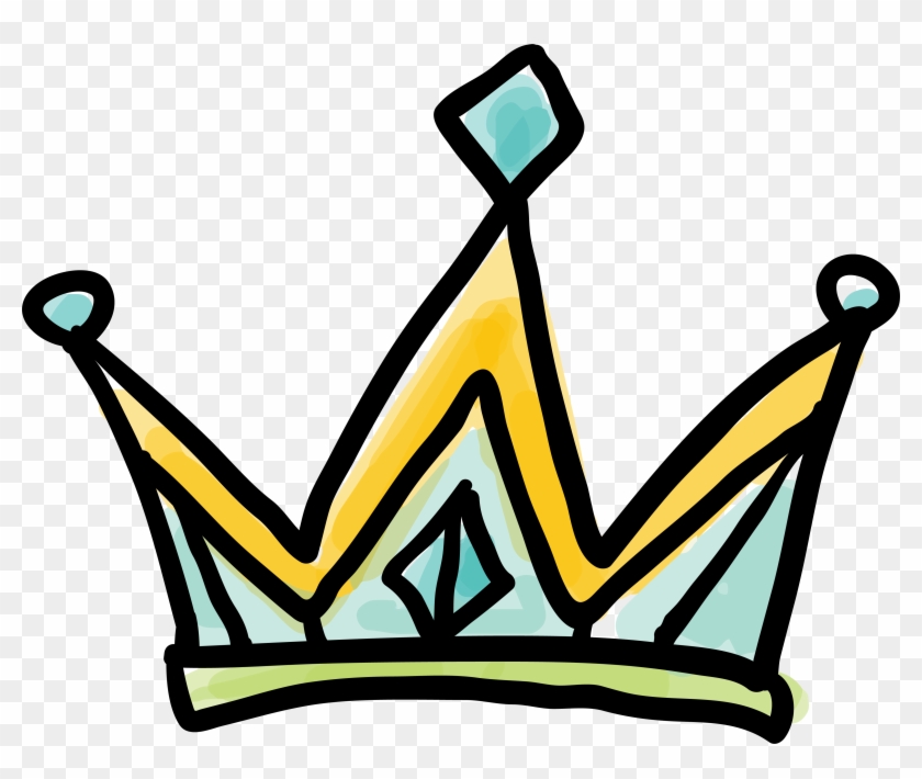 Drawing Graffiti Clip Art - Doodle Crown Transparent #722695