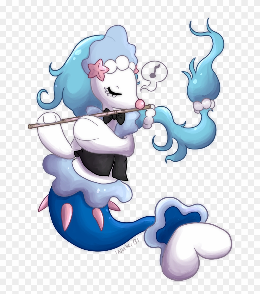 Primarina Playing Flute By Inukibi - Flute #722705