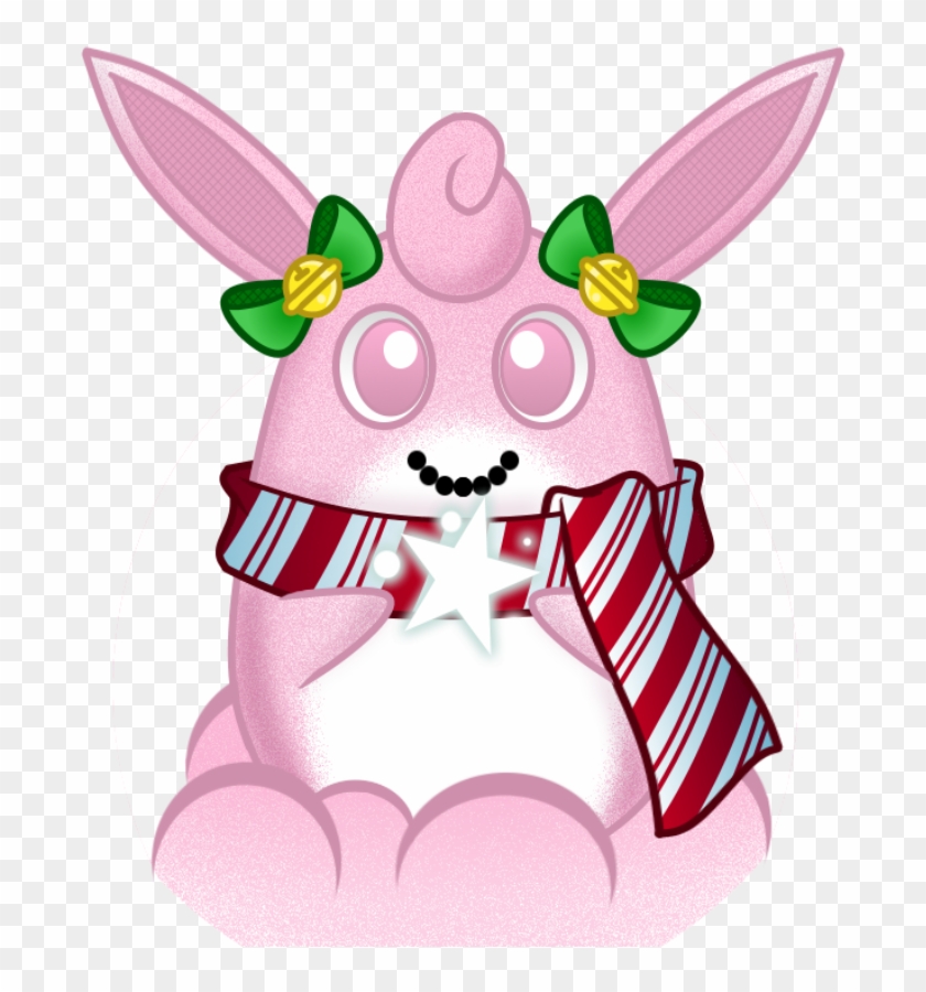 Pink Snow Wigglytuff By Plucky Nova - Cartoon #722766