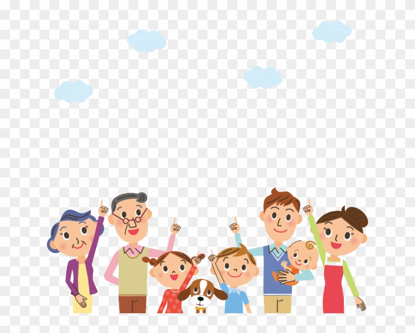 Family Cartoon Illustration - Family Cartoon Illustration #722791