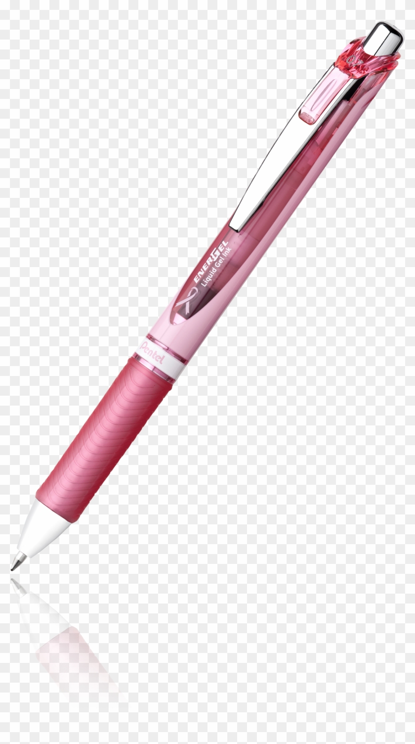 Energel Rtx Gel Pen With Pink Ribbon - Demarini Voodoo One #722776