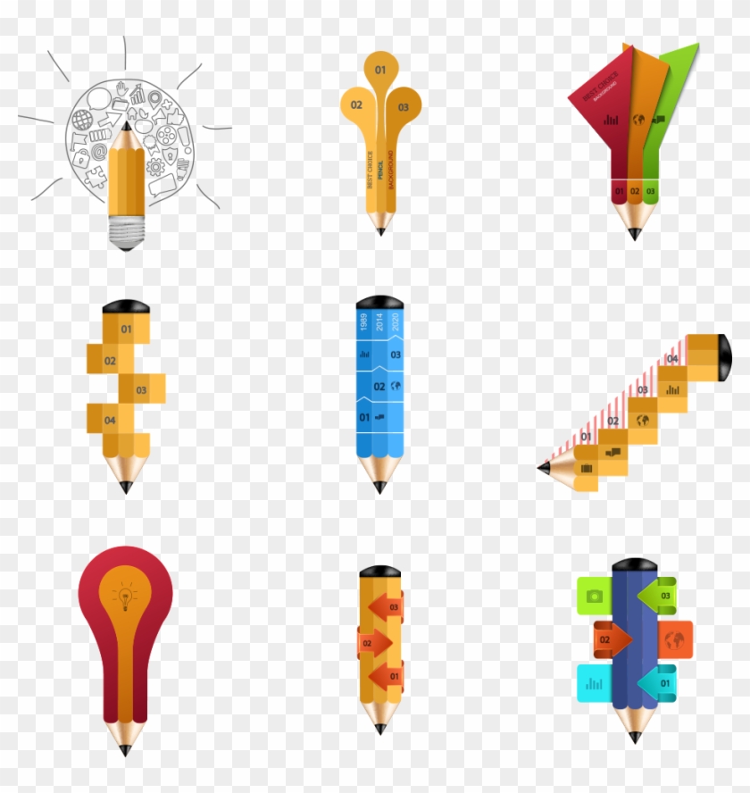 Pencil Chart Euclidean Vector - Pencil Chart Euclidean Vector #722788