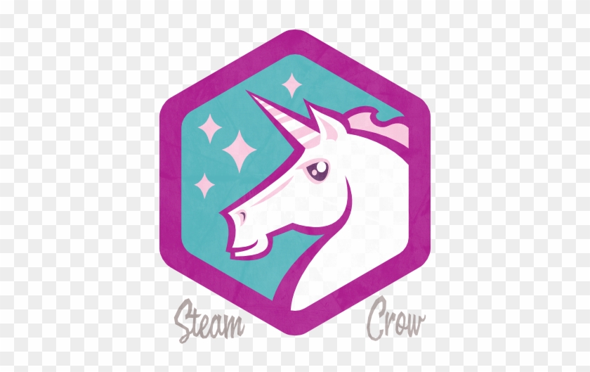 Blessed By Unicorns Badge - Art #722834