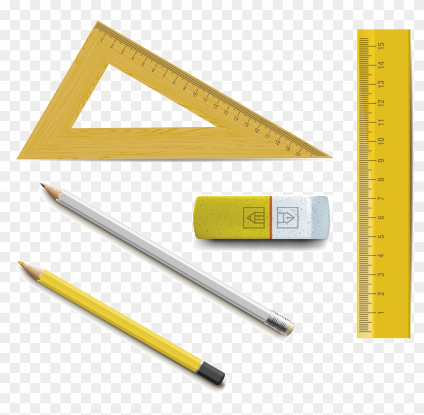 Ruler Pencil Eraser - Ruler Pencil Eraser #723100