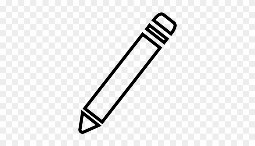 Unique Pencil Outline Clipart Edit Interface Symbol - Outline Picture Of Pencil #723016