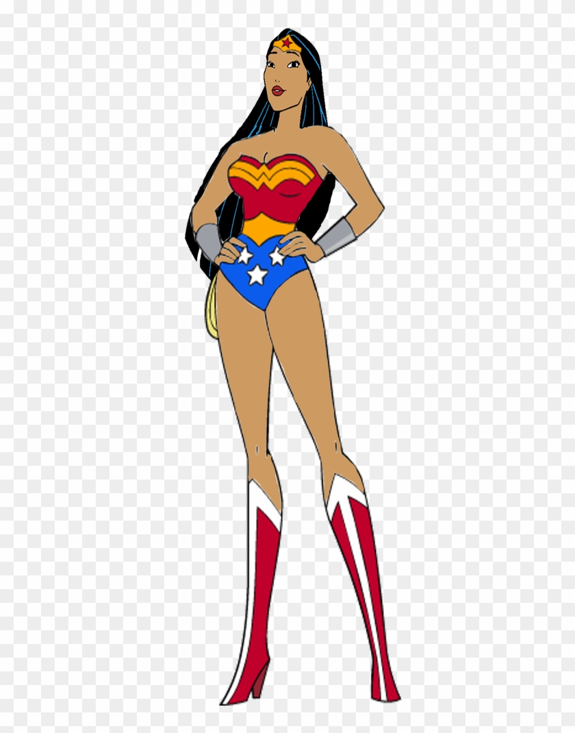 Princess Pocahontas As Wonder Woman By Darthranner83 - Pocahontas As Wonder Woman #723024