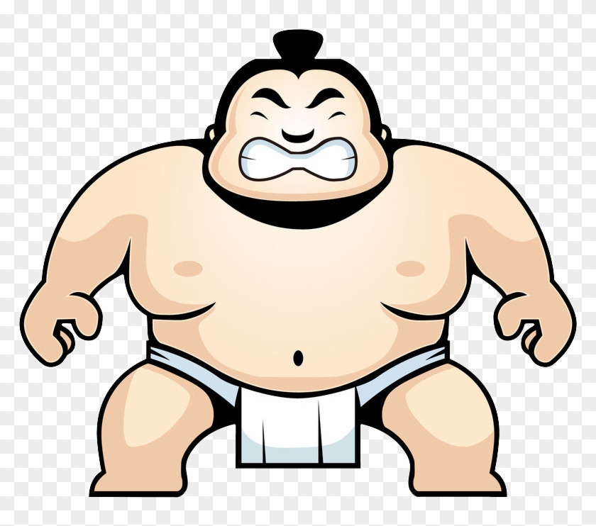 Sumo Wrestling Clip Art - Sumo Wrestling Clip Art #723057