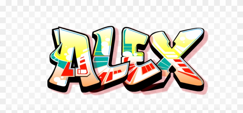 "my Name In Graffiti"by Alex - Graffiti #723129