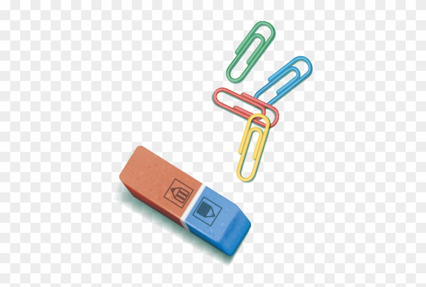 Paper Clip Eraser - Paper Clip Eraser #723150