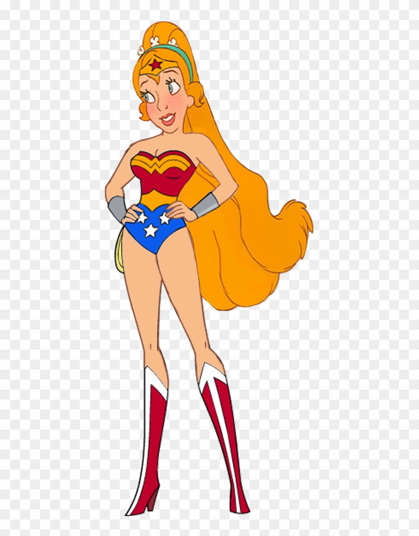 Thumbelina As Wonder Woman By Darthraner83 - Scooby Doo Daphne Wonder Woman #723281