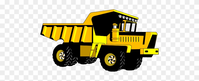 Dump Truck Free Clipart Image - Dump Truck Clip Art #723418