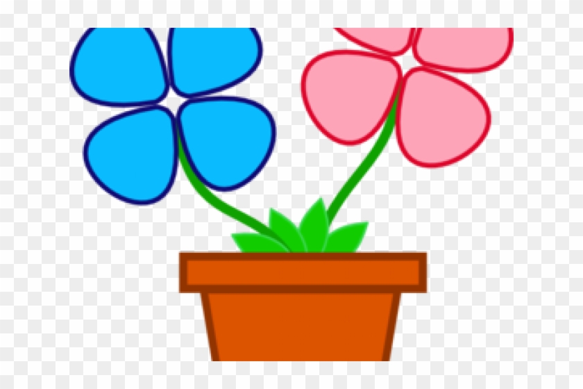 Flower Pot Clipart - Clip Art Flowers #723437