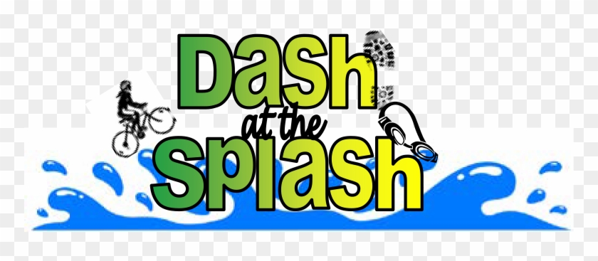 Dash At The Splash Kid's Triathlon Event Is Designed - Clip Art Water Splash #723634