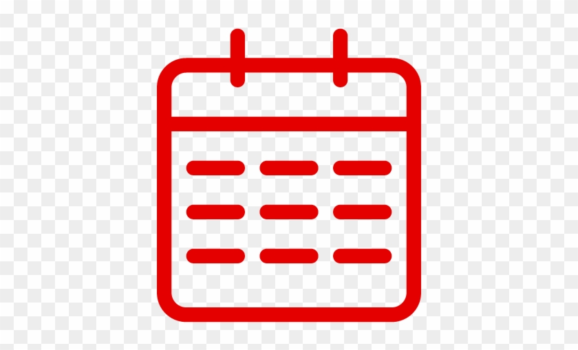 Calendar - Red #723706
