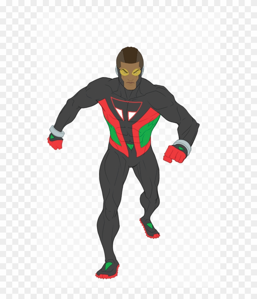 3-d Man Aka Triathlon Redesign By Rayheight - Javelin Justice League Redesign #723778