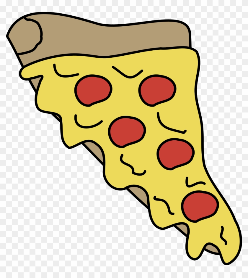 Melty Pizza Clip Art Of Pizza Free Transparent PNG Clipart Images