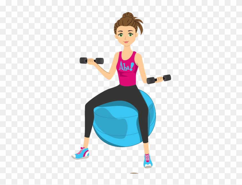 Written By Beth Dubsky - Exercising Cartoon Png #724168