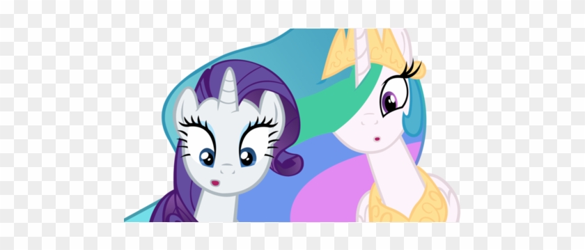 Uploaded - Rarity And Princess Celestia #724195