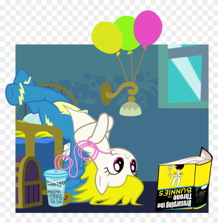 Phucknuckl, Background Pony, Balloon, Book, Clothes, - Cartoon #724272